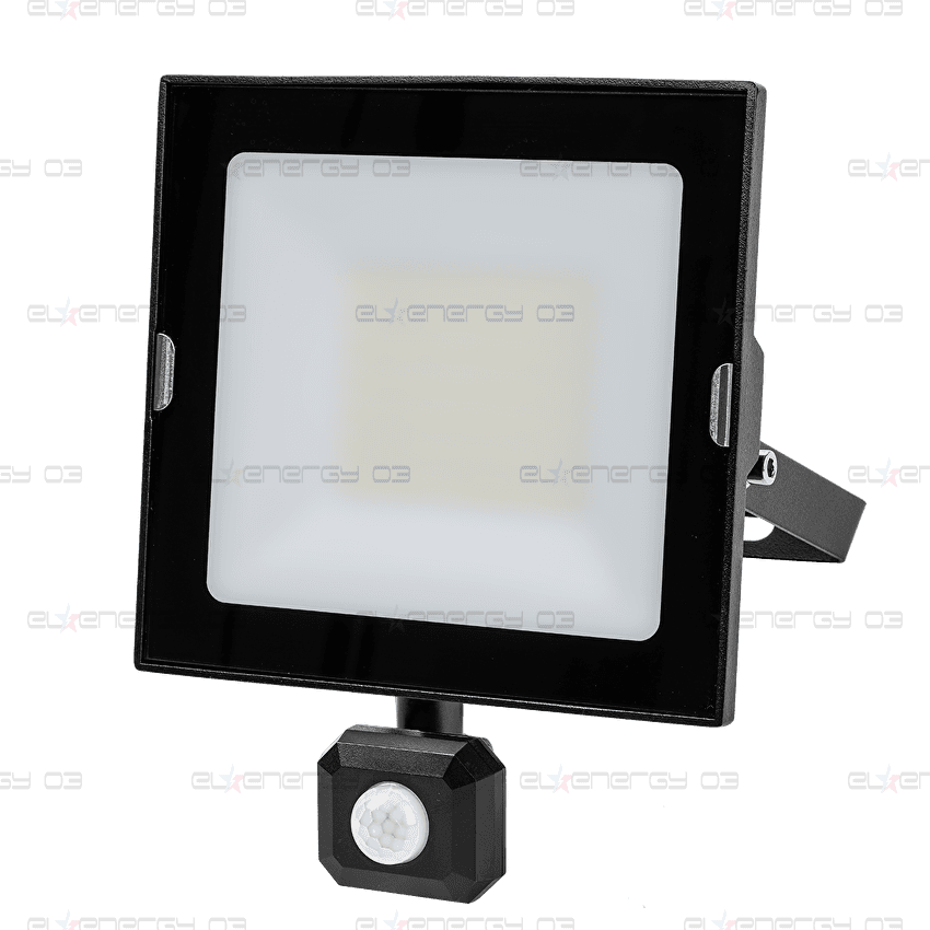 LED SLIM ПРОЖЕКТОР С ДАТЧИК ЗА ДВИЖЕНИЕ 50W, 4000K, 220-240V AC, IP44