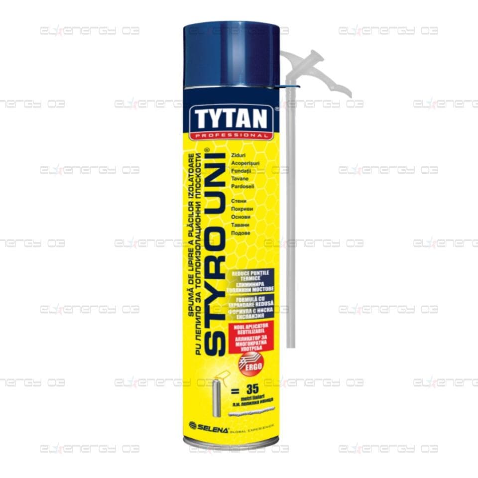 Tytan Professional STYRO UNI STD Лепило за топлоизолационни плоскости, 750ml