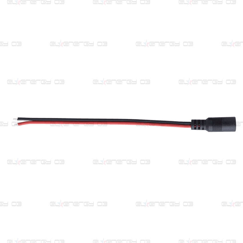 Захранваща гъвкава букса (женска) 2 х 0.823 mm2 без заключване 5бр/пакет