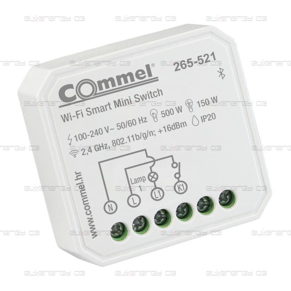 Микромодул с Wi-Fi за SMART управление 1x 150W LED чрез Ios/Android приложение Commel IoT