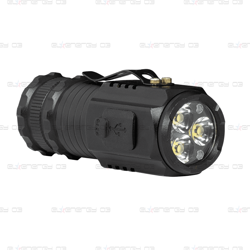 LED Фенерче с магнитна основа и клипс 3*5W, 6500K, 5V DC, IP44