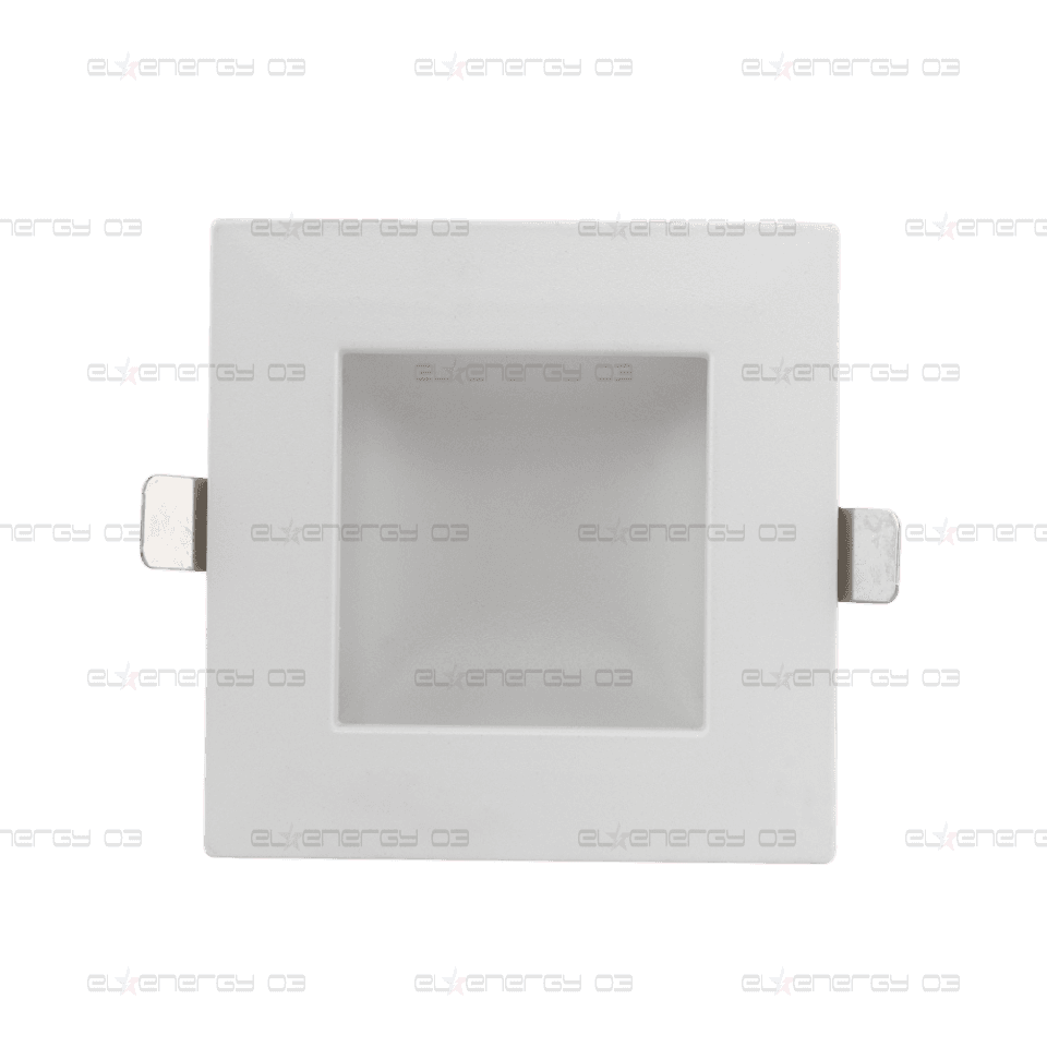 LED луна с индиректна светлина 8W, 4200K, 220-240V AC, неутрална светлина, квадрат