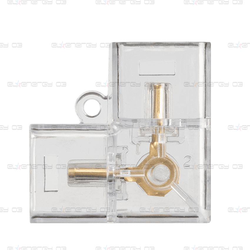 Ъглов L- конектор за LT5X760, 90°, 2 пина