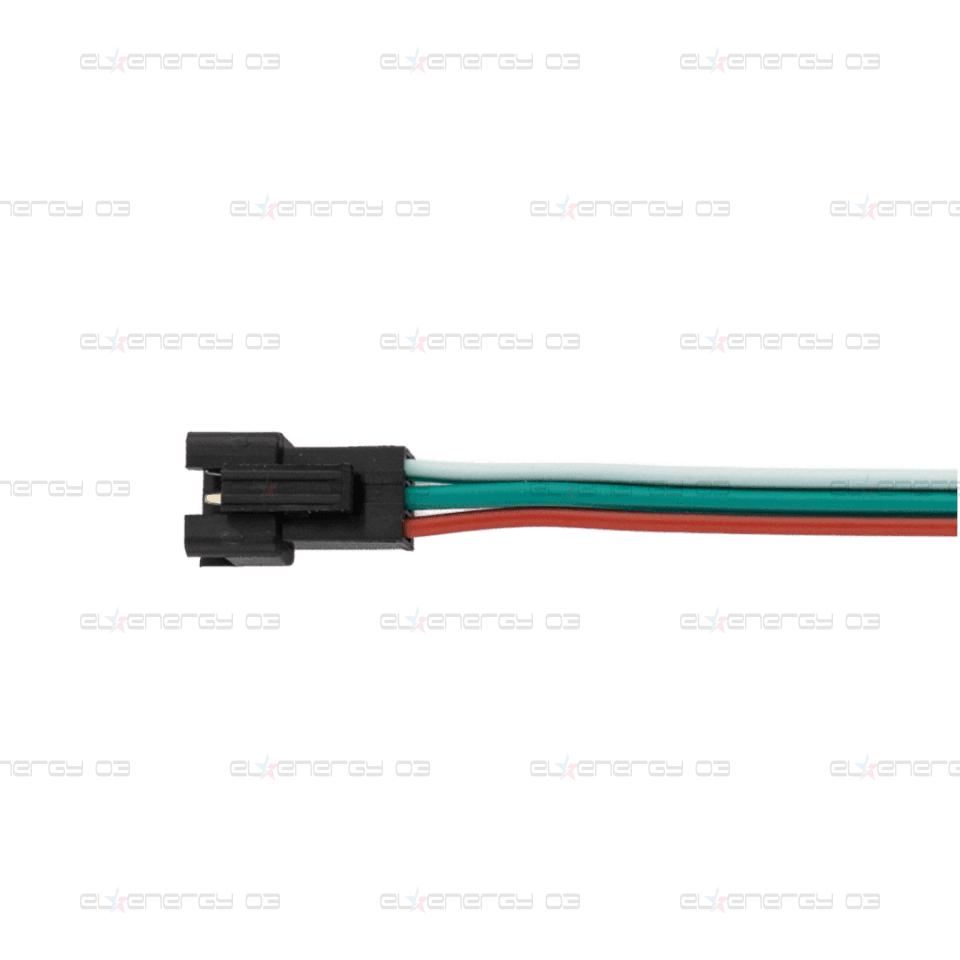 Женски конектор за дигитална LED лента 5-24V DC, 3 пина, 15cm, 10 бр. в пакет