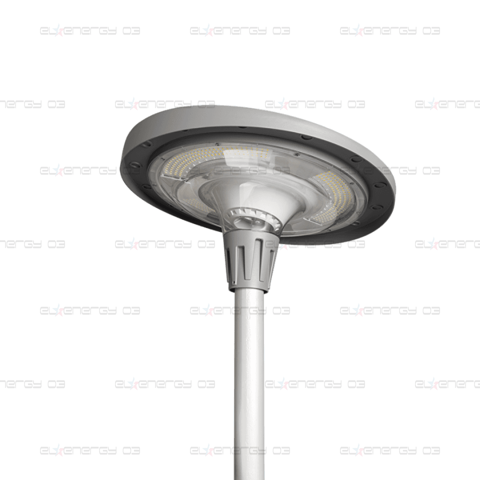 Соларна LED лампа с дистанционно и Bluetooth управление, 20W max., 3500K/6500K/RGB, ∅78, 140°, IP65