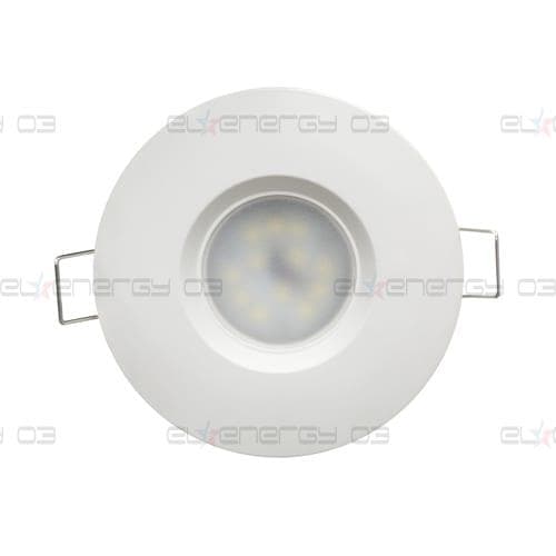 LED луна за вграждане 6.5W, 4200K, IP44, 220V-240V AC, 120°, Неутрална светлина, Бяла, SMD 2835