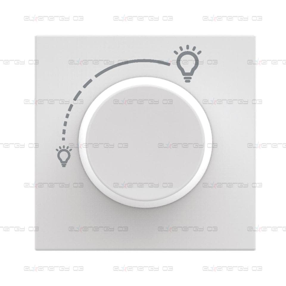 Димер ротативен L=5-300VA LED=5-200W 2 мод. цвят Бял Classia Bticino