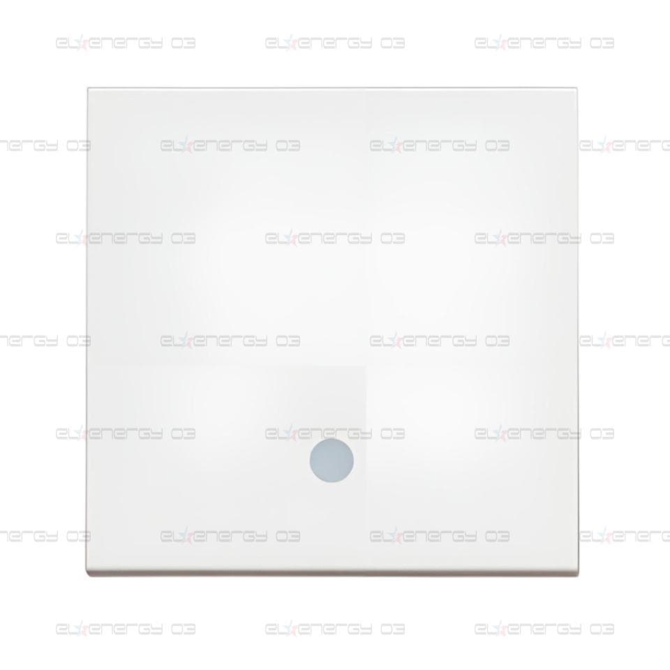 Еднополюсен ключ с LED индикация 2 мод. 10A цвят Бял /блистер/ Classia Bticino