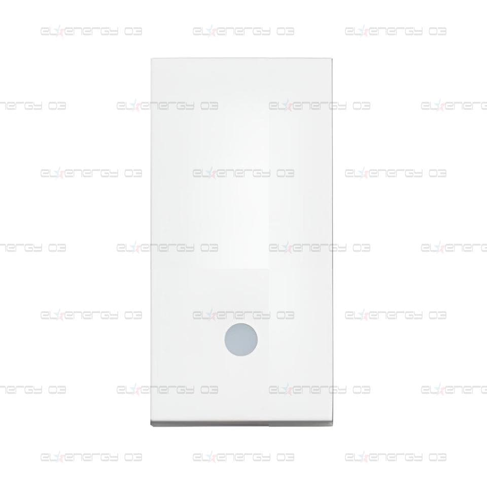 Кръстат ключ с LED индикация 1 мод. 10A цвят Бял /блистер/ Classia Bticino