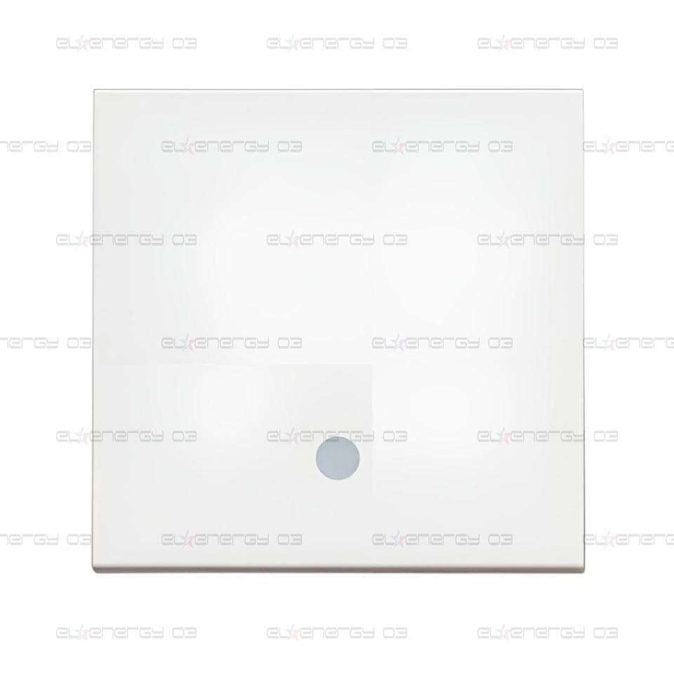 Кръстат ключ с LED индикация 2 мод. 10A цвят Бял /блистер/ Classia Bticino