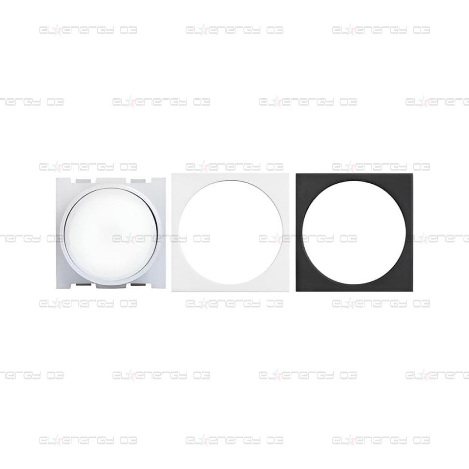Изваждаема и презареждаща LED лампа 0,4W 230V 2 мод. Classia Bticino