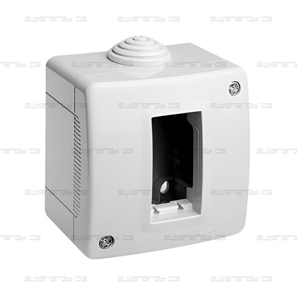 Конзола за открит монтаж без капак IP40 1 мод. цвят Светлосив Classia Bticino