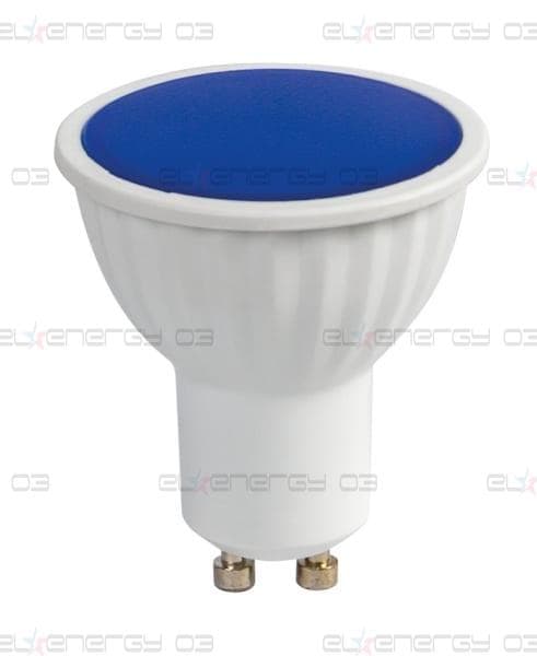 LED луничка / 5W / Gu10 / 220V-240V AC / SMD 2835 / Синя