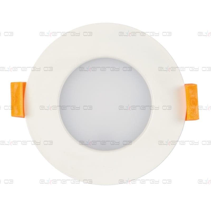 LED луна за вграждане 7W, 3000K, IP44, 220V-240V AC, 120°, Топла светлина, SMD 2835