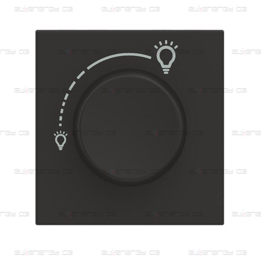 Димер ротативен L=5-300VA LED=5-200W 2 мод. цвят Черен Classia Bticino