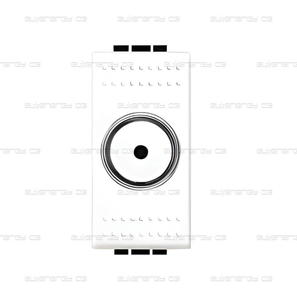 Димер ротативен R=60-500W 1 мод. цвят Бял LL Bticino