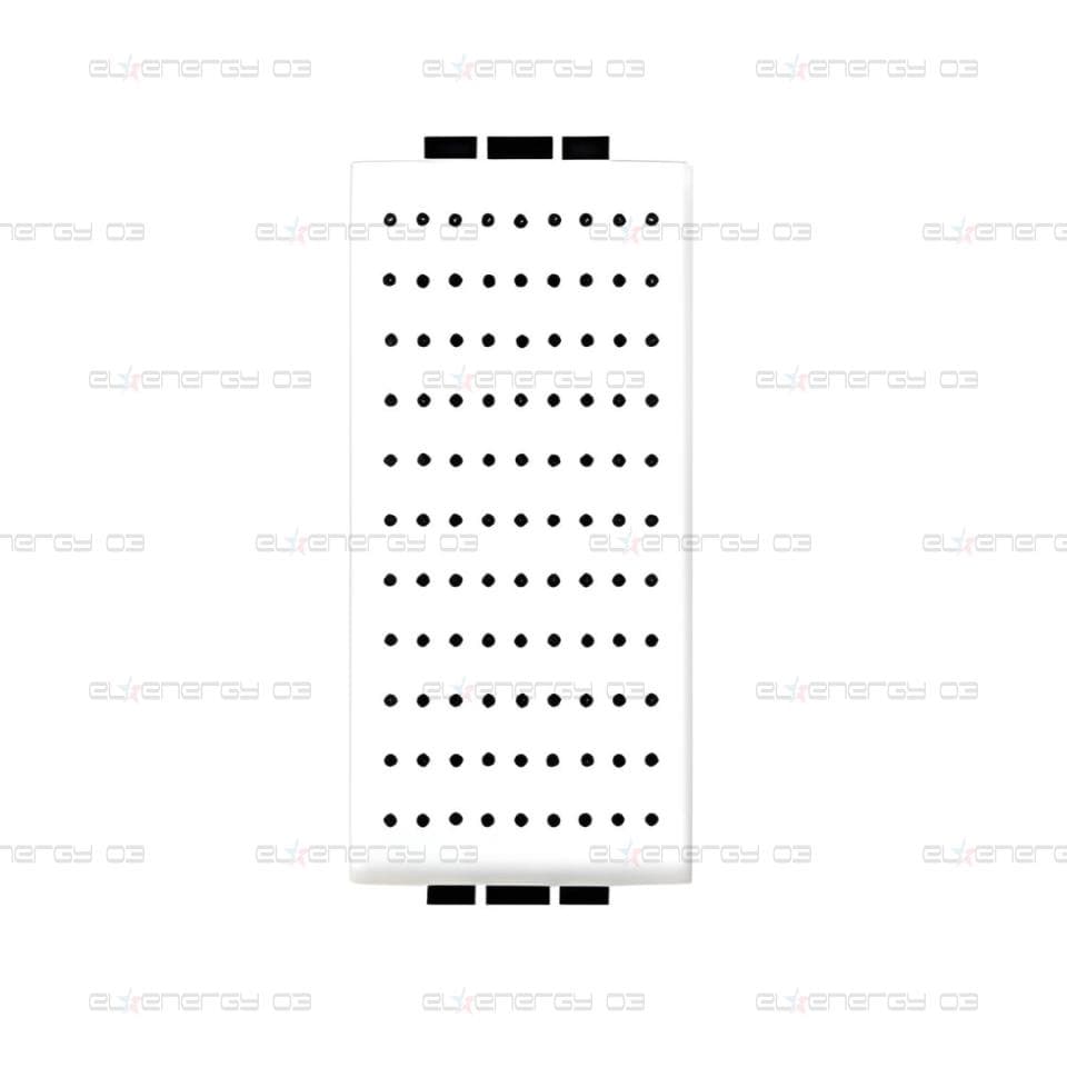 Звънец 1 мод. 12V цвят бял LL Bticino