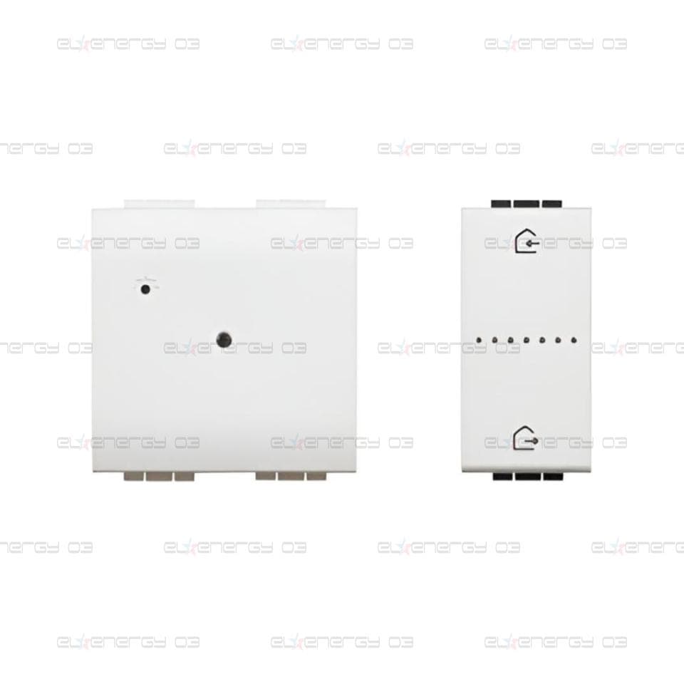 Стартов пакет Smart (Gateway 2 мод. + Master ключ БЕЗжичен 1 мод.) цвят Бял LL Bticino с Netatmo
