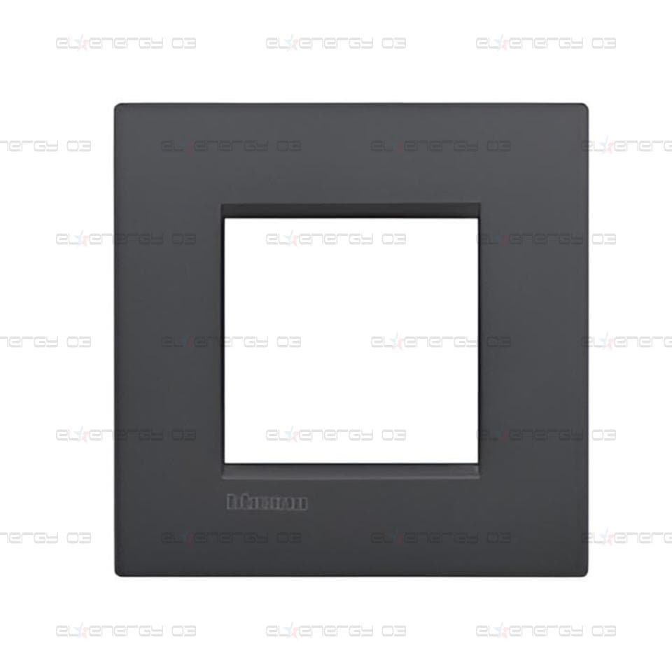 Рамка 2 мод. метална Anthracite AIR LL Bticino