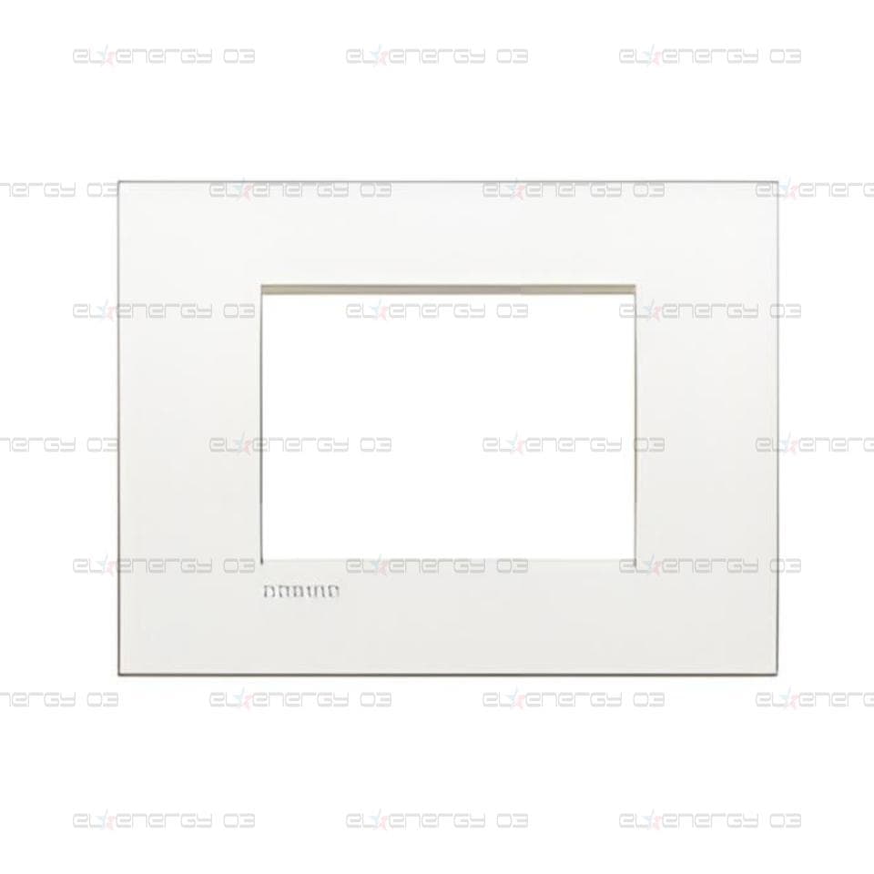 Рамка 4 мод. метална Pure white AIR LL Bticino