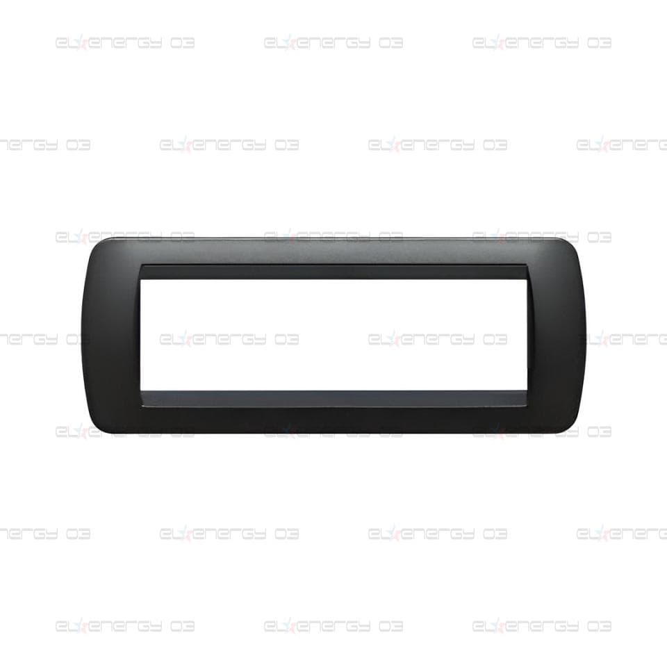 Рамка 7 мод. Black graphite LL International Bticino