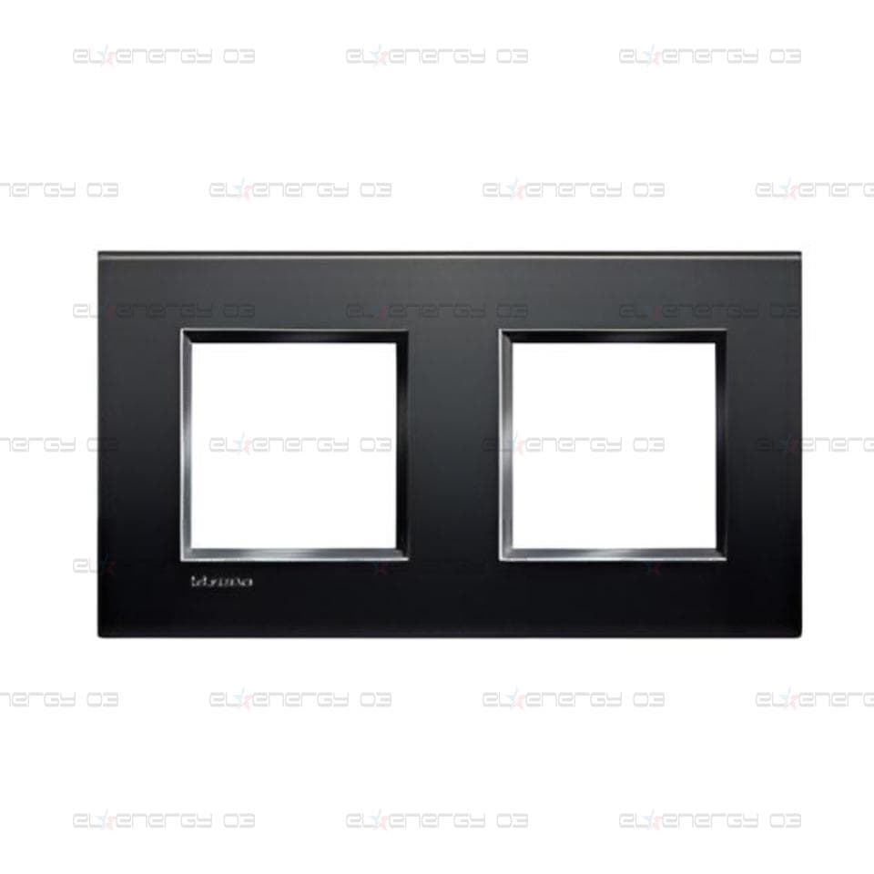 Рамка 2х2 мод. правоъгълна Anthracite LL Bticino