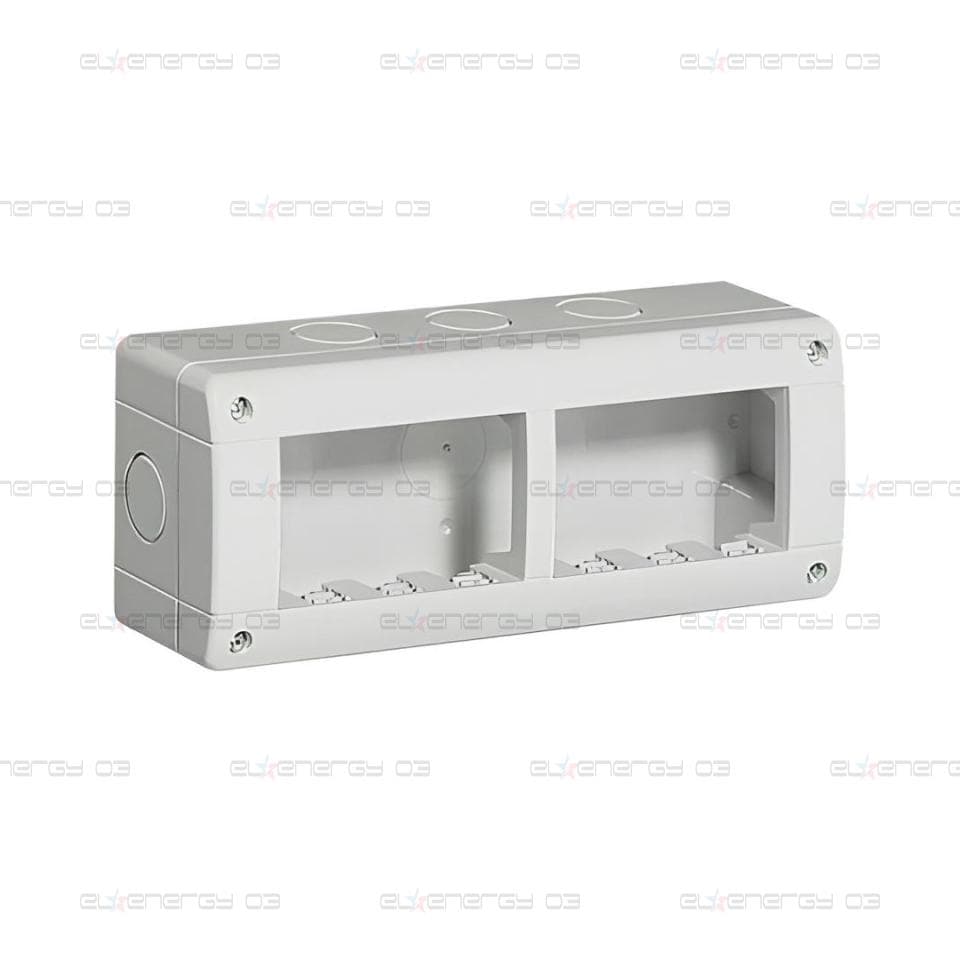 Кутия цвят Сив IP40 3+3 модула LL Bticino