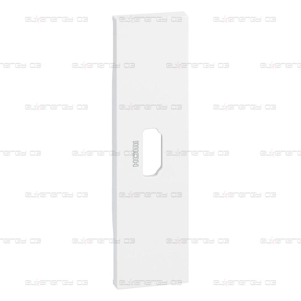 Лицев панел за HDMI розетка 1 мод. цвят Бял Living Now Bticino