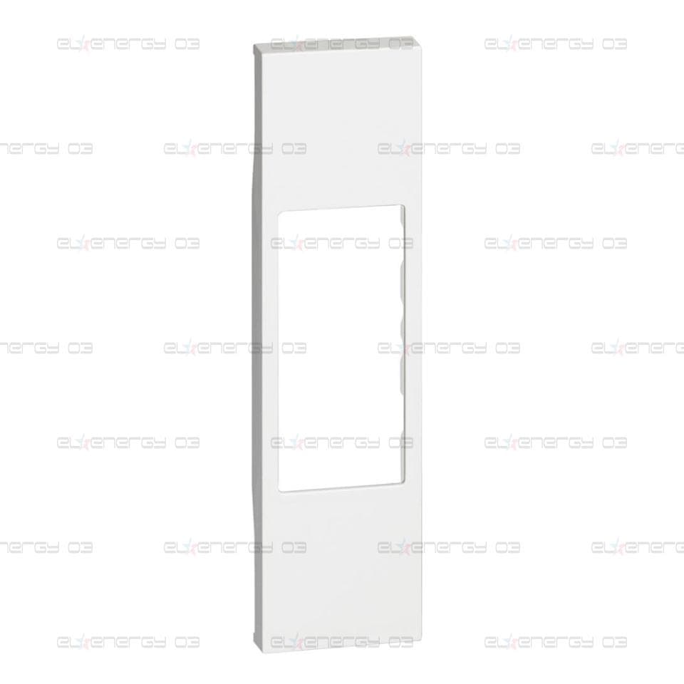 Лицев панел за единични розетки RJ45/LED лампа K4381/RCA 1 мод. цвят Бял Living Now Bticino