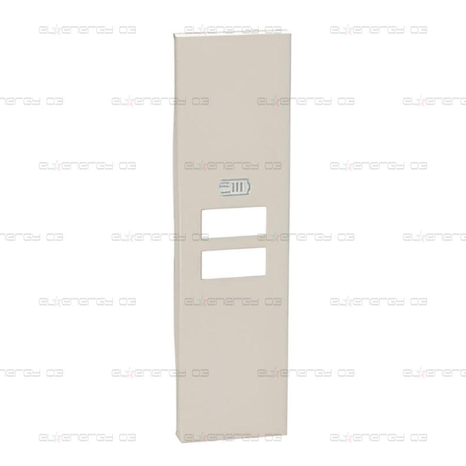 Лицев панел за USB розетка тип 2xA/2xC/A+C 1 мод. цвят Крем Living Now Bticino