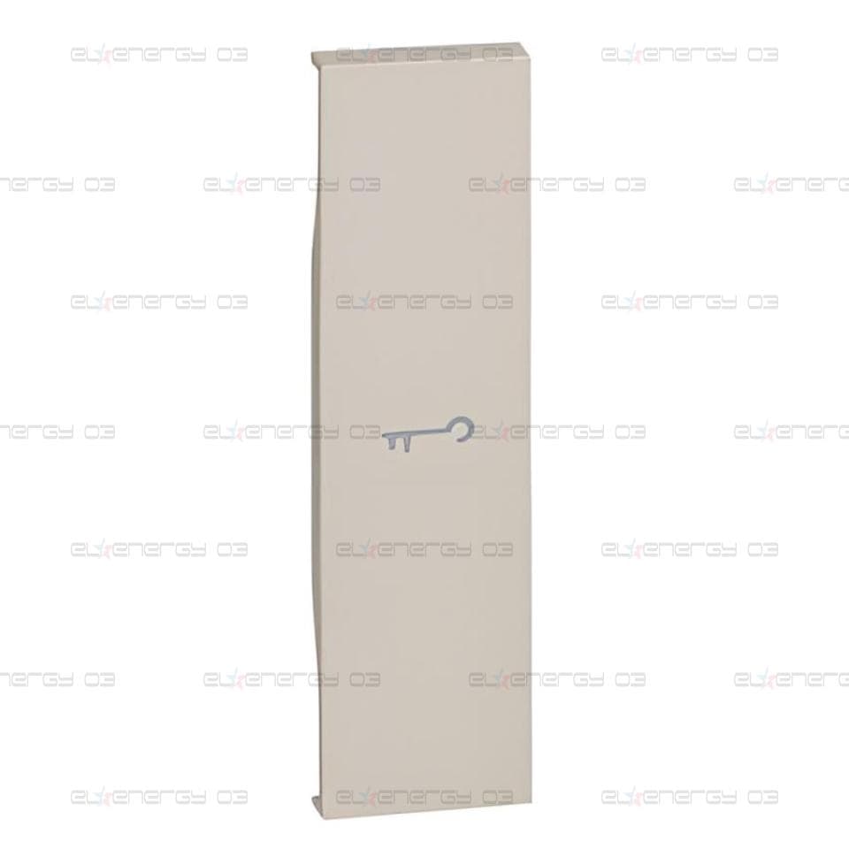Лицев панел за ключ със символ “ключ” 1 мод. цвят Крем LNow Bticino