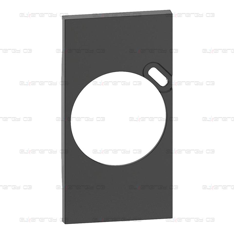 Лицев панел за контакт френски стандарт с USB тип C 2 мод. цвят Черен Living Now Bticino