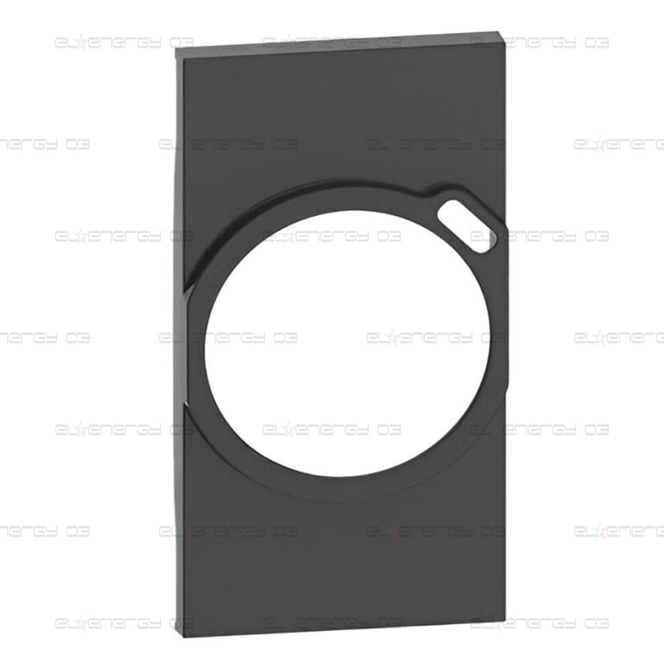 Лицев панел за контакт ШУКО с USB тип C 2 мод. цвят Черен Living Now Bticino