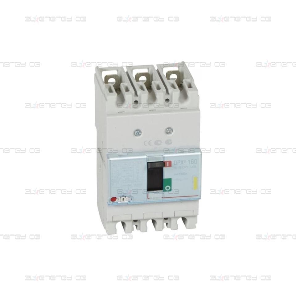 Автомат DPX3 160 TM 3P 100A 16кА регулируем (In x 0.8…1) Legrand
