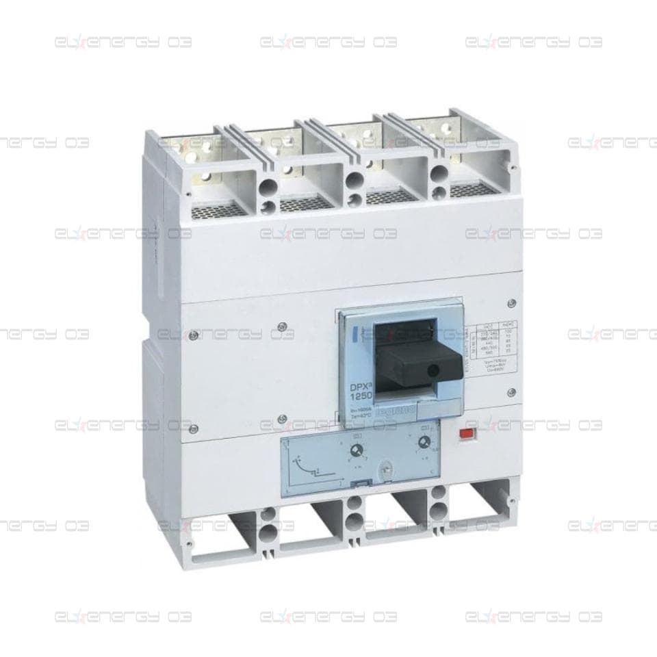 Автомат DPX3 1600 TM 4P 630А 70кА регулируем (In x 0.8…1) Legrand