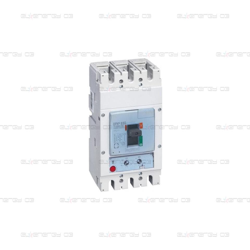 Автомат DPX3 630 TM 3P 400A 70кA регулируем (In x 0.8…1) Legrand