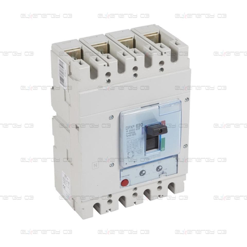 Автомат DPX3 630 TM 4P 630A 50кA регулируем (In x 0.8…1) Legrand