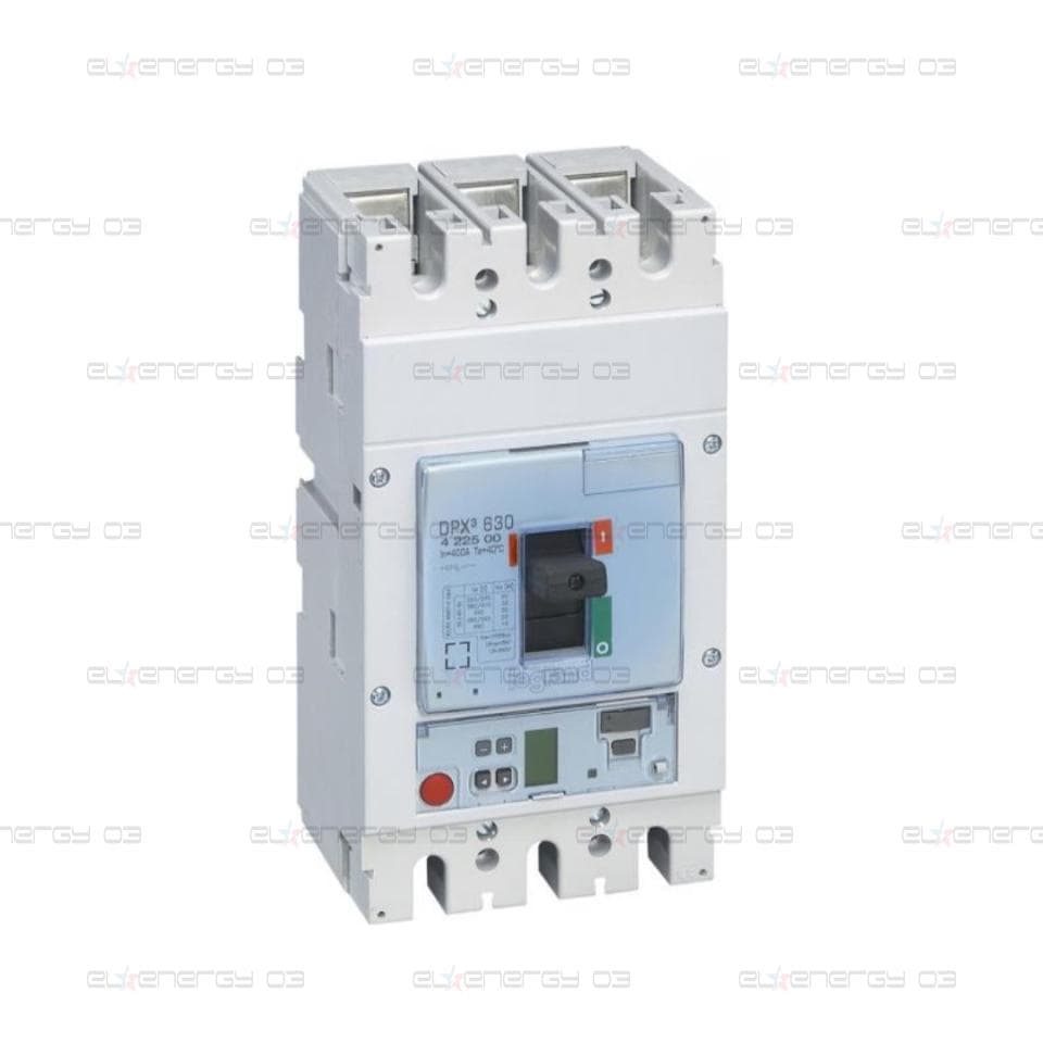 Автомат DPX3 630 електронна защита S1 3P 400A 36кA регулируем (In x 0.4…1) Legrand