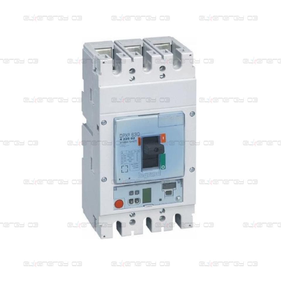 Автомат DPX3 630 електронна защита S1 3P 630A 36кA регулируем (In x 0.4…1) Legrand