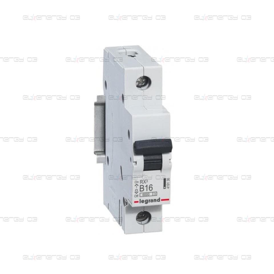 Автоматичен прекъсвач RX3 1P 16A крива В 6kA Legrand