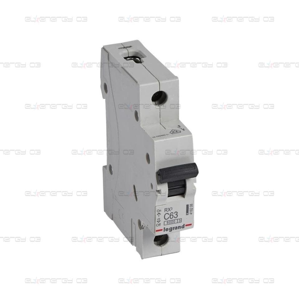 Автоматичен прекъсвач RX3 1P 20A крива В 6kA Legrand