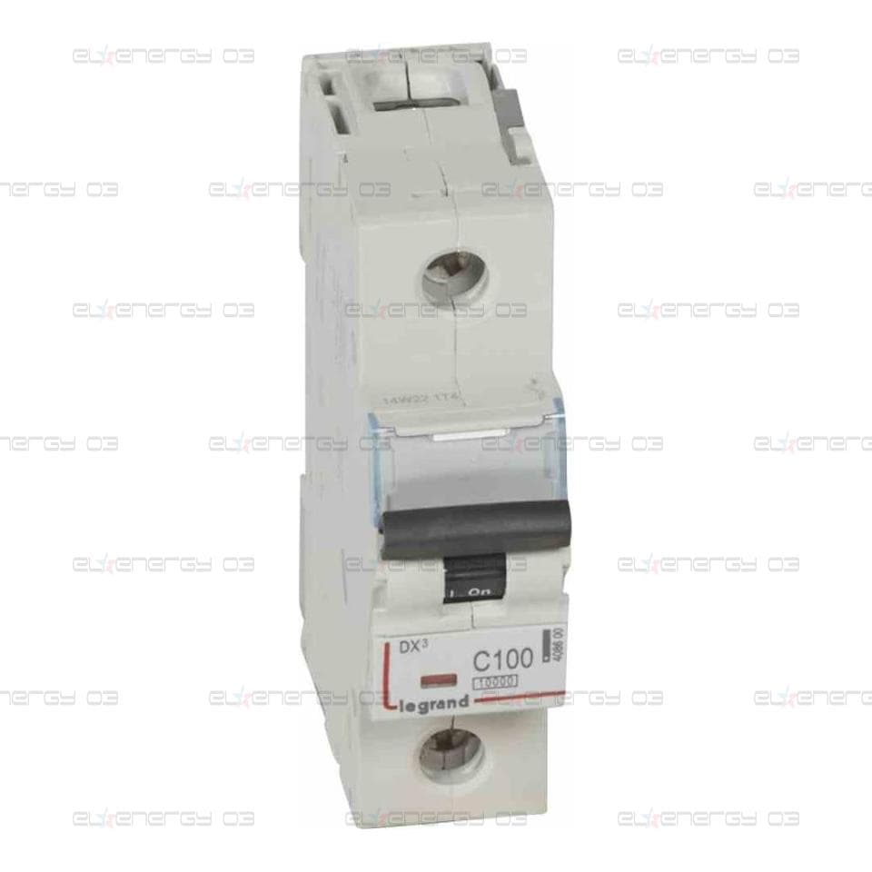 Автоматичен прекъсвач DX3 1P 100A крива С 16kA 1,5 мод. Legrand