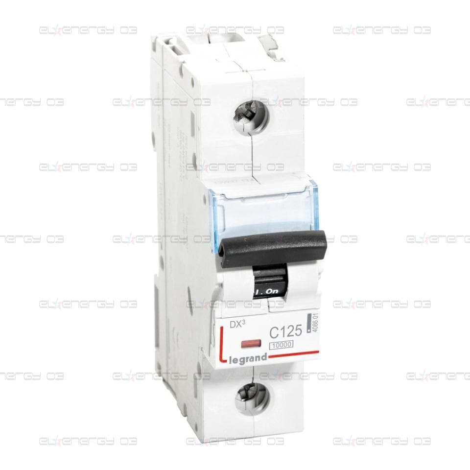 Автоматичен прекъсвач DX3 1P 125A крива С 16kA 1,5 мод. Legrand