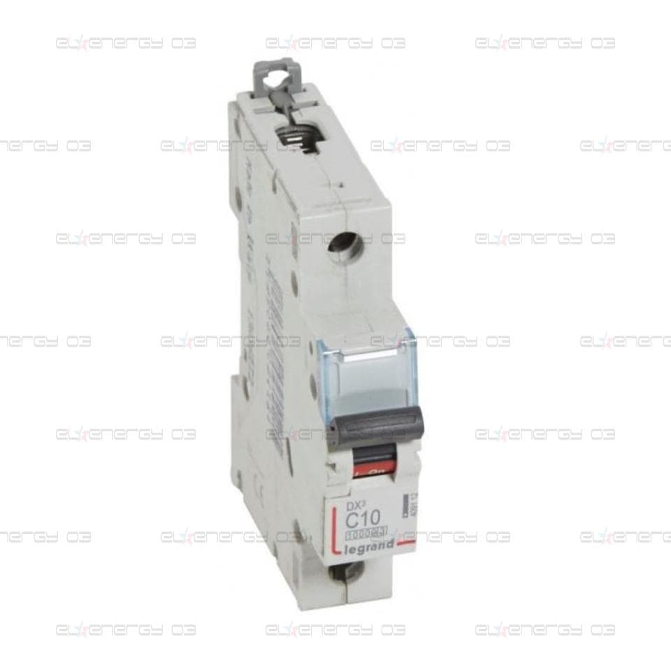 Автоматичен прекъсвач DX3 1P 10A крива С 10kA 1 мод. Legrand