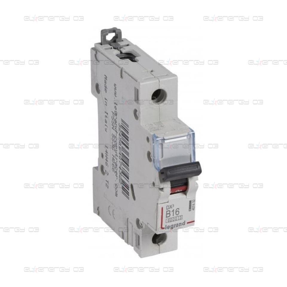 Автоматичен прекъсвач DX3 1P 16A крива B 6kA Legrand