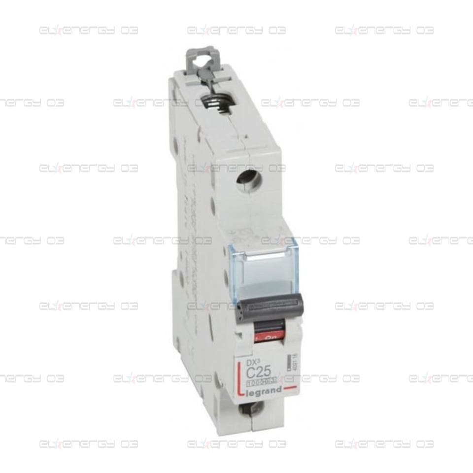 Автоматичен прекъсвач DX3 1P 25A крива С 10kA 1 мод. Legrand