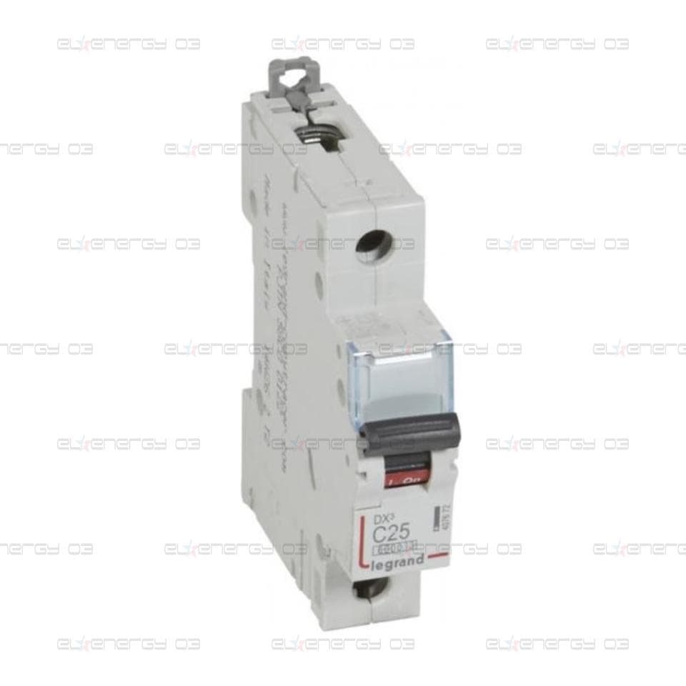 Автоматичен прекъсвач DX3 1P 25A крива С 6kA Legrand