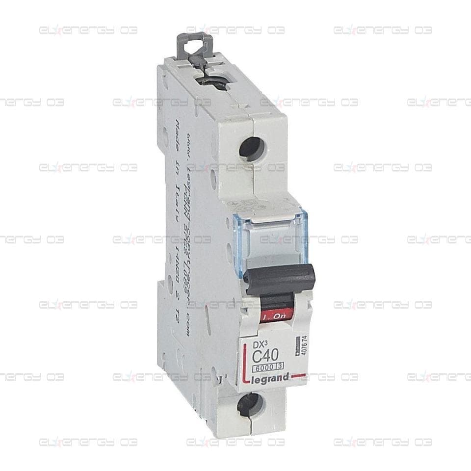 Автоматичен прекъсвач DX3 1P 40A крива С 6kA Legrand
