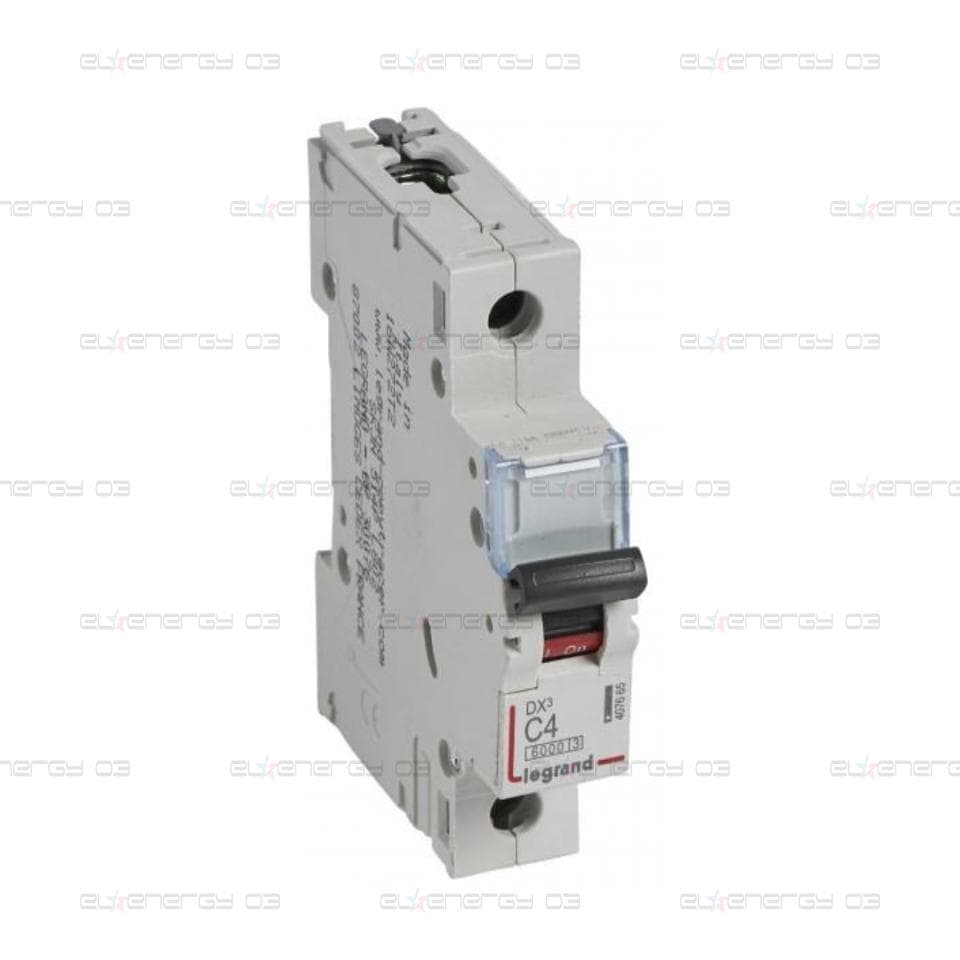 Автоматичен прекъсвач DX3 1P 4A крива С 6kA Legrand
