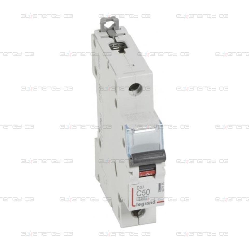 Автоматичен прекъсвач DX3 1P 50A крива С 6kA Legrand